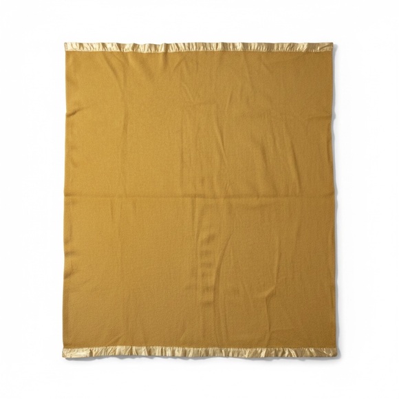 Kenwood Other - Vintage 100% Wool Kenwood Buttery Yellow Blanket 80”L 64”W